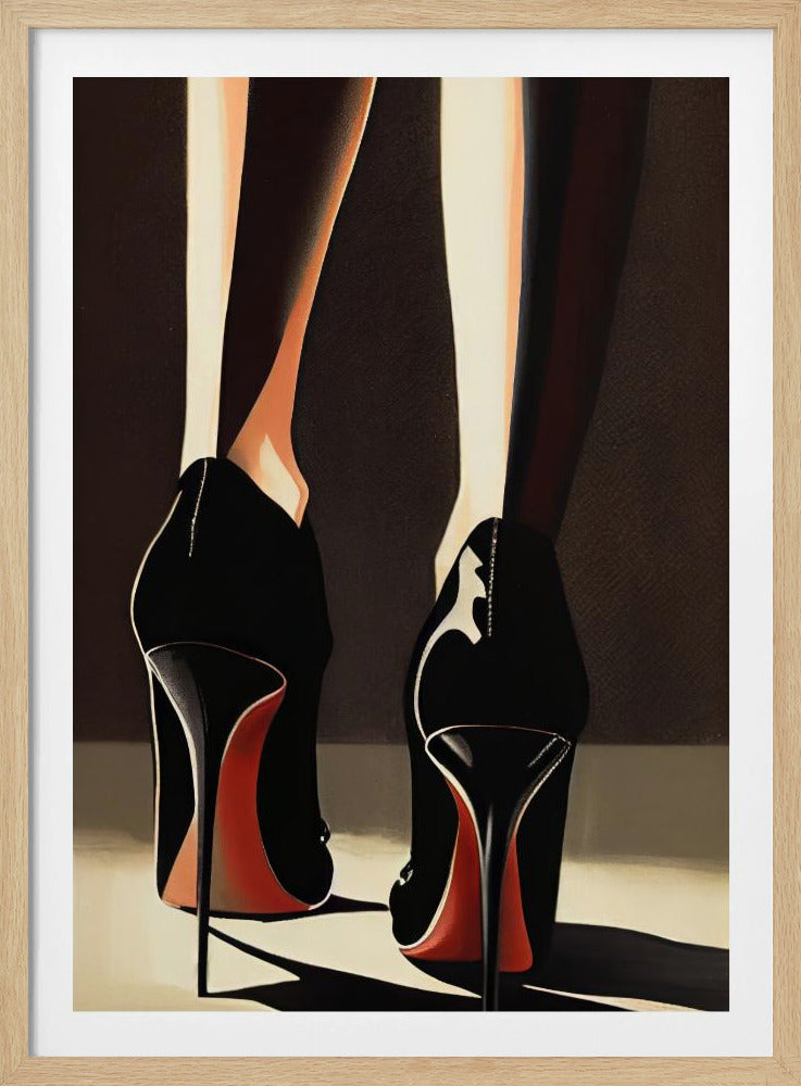 Sleek Stiletto Strut | Poster