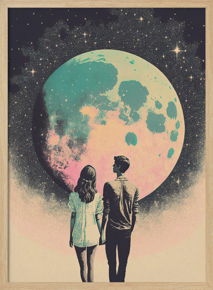 Lunar Lovers' Journey | Poster