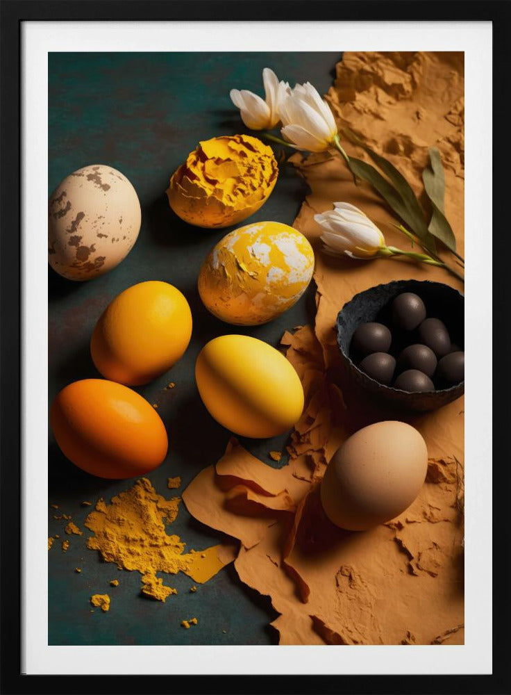 Eggs and Petals Harmony | Poster