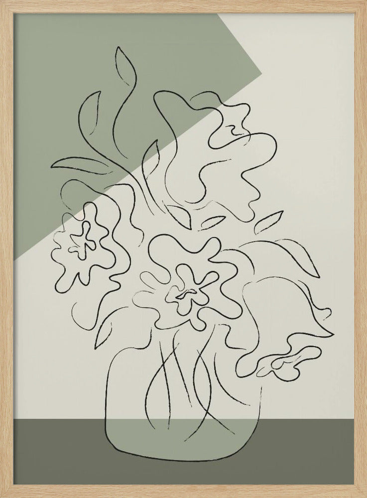 Flower Green | Poster