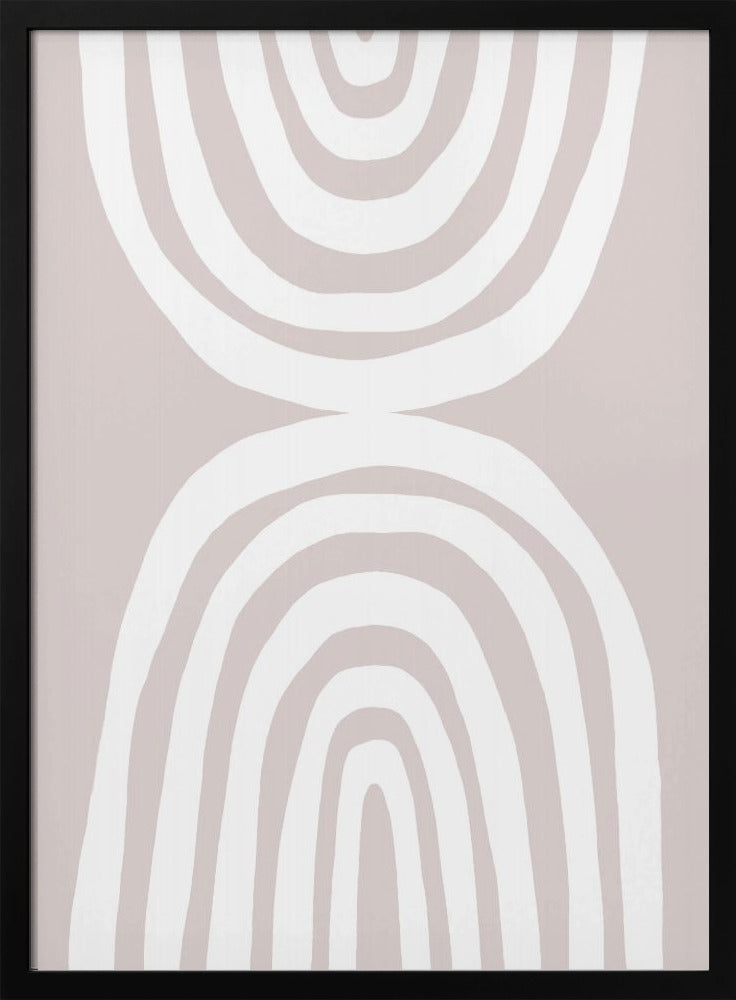 Organic Concentric Shapes | Poster