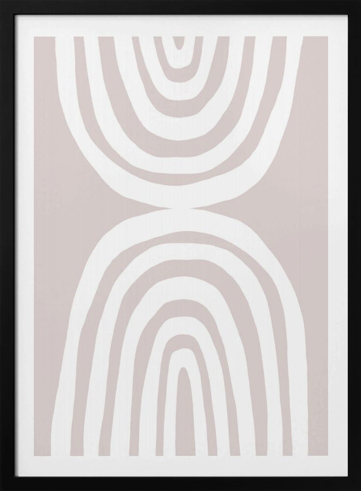Organic Concentric Shapes | Poster