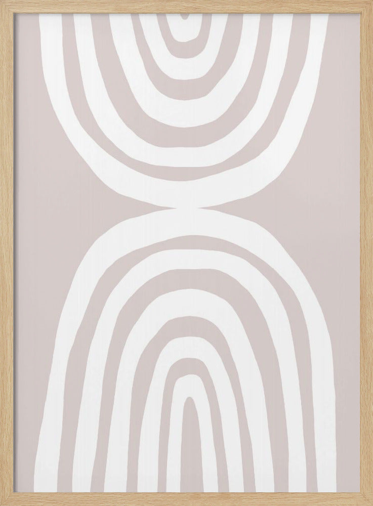 Organic Concentric Shapes | Poster