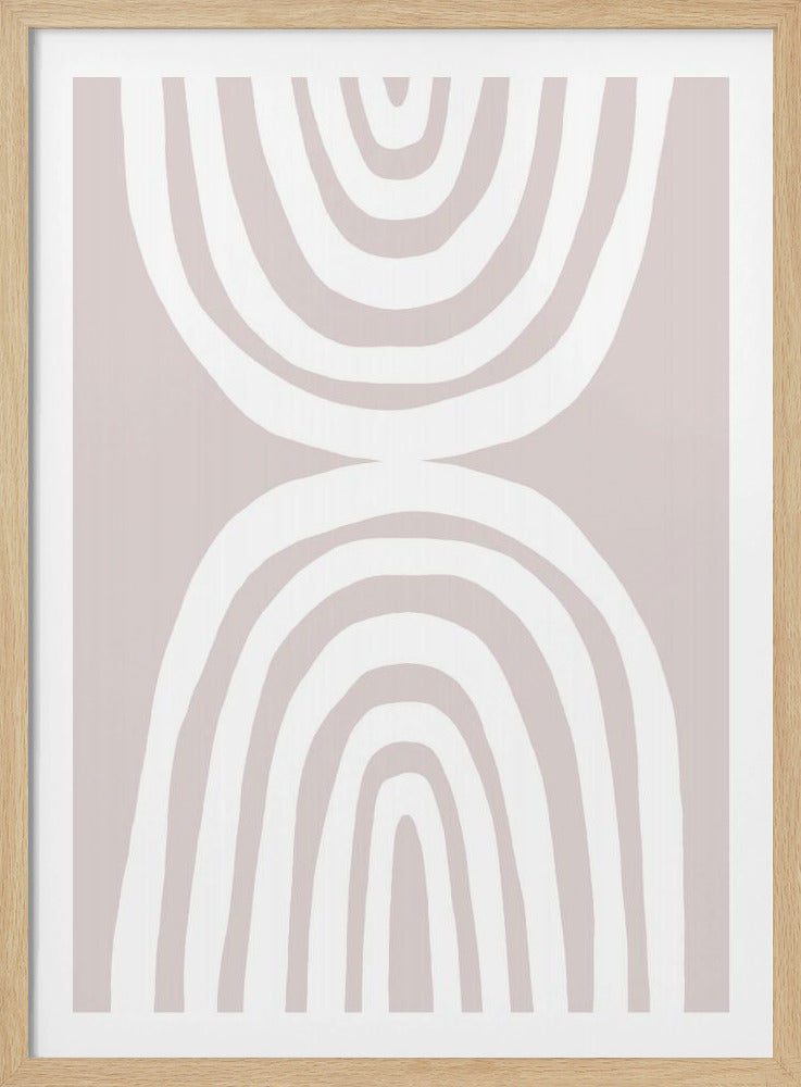 Organic Concentric Shapes | Poster
