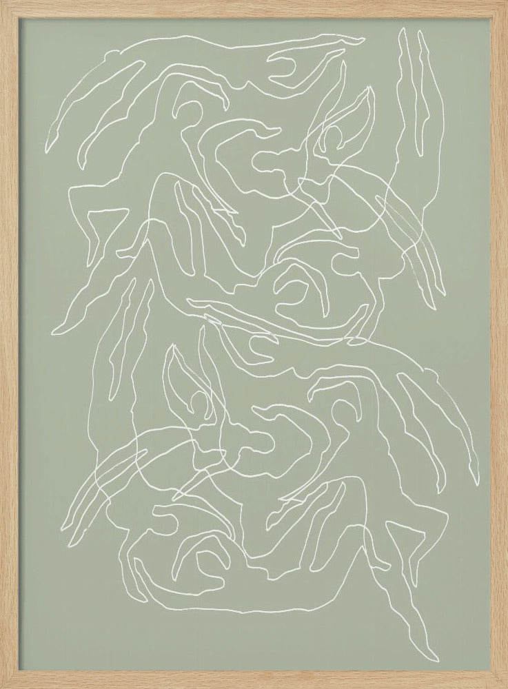 Swimmers Green | Poster