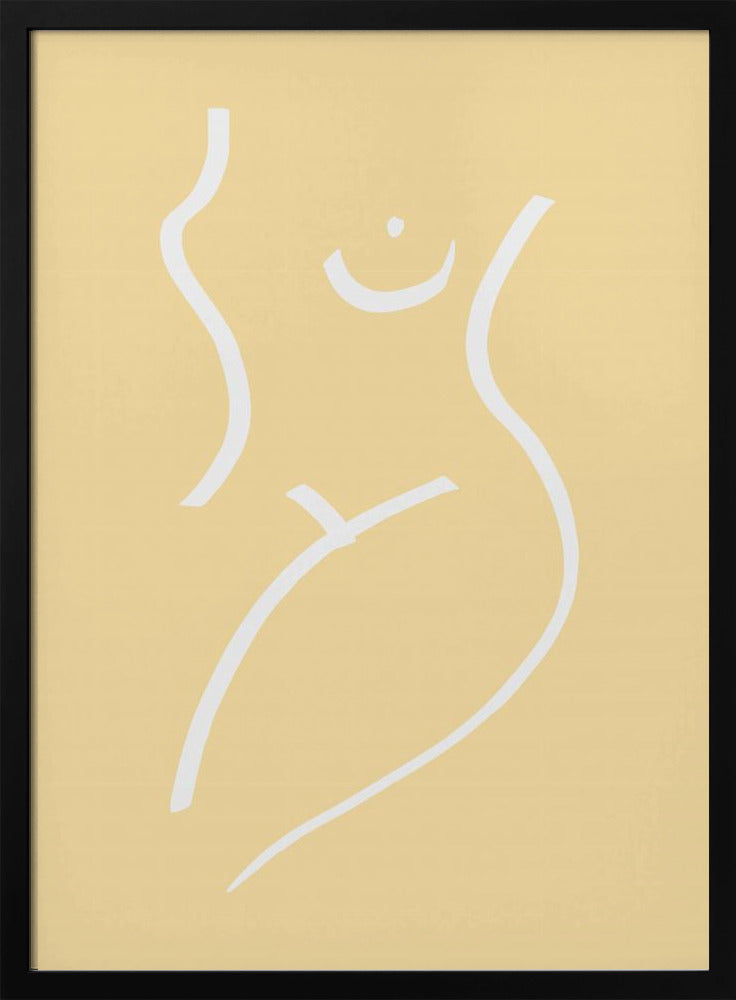Nude Yellow | Poster