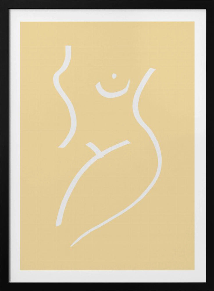 Nude Yellow | Poster