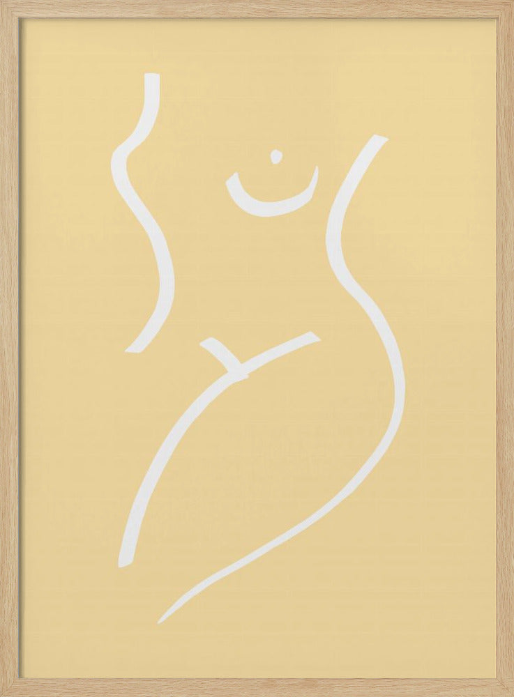 Nude Yellow | Poster
