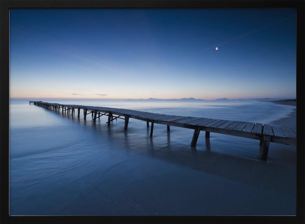 Blue Jetty | Poster