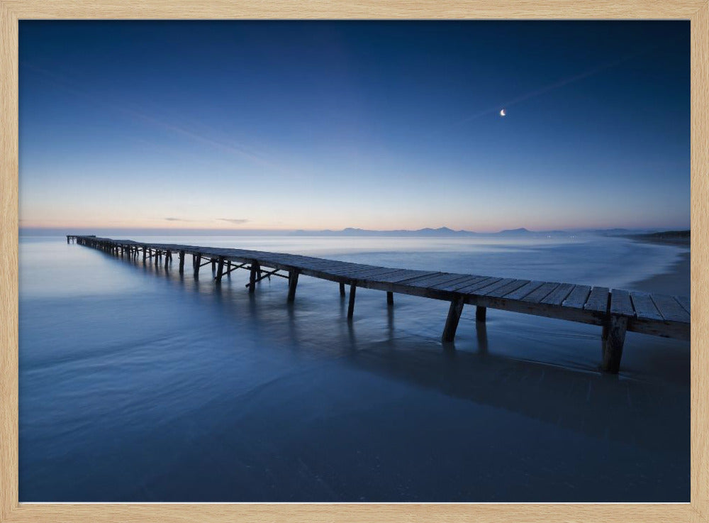 Blue Jetty | Poster