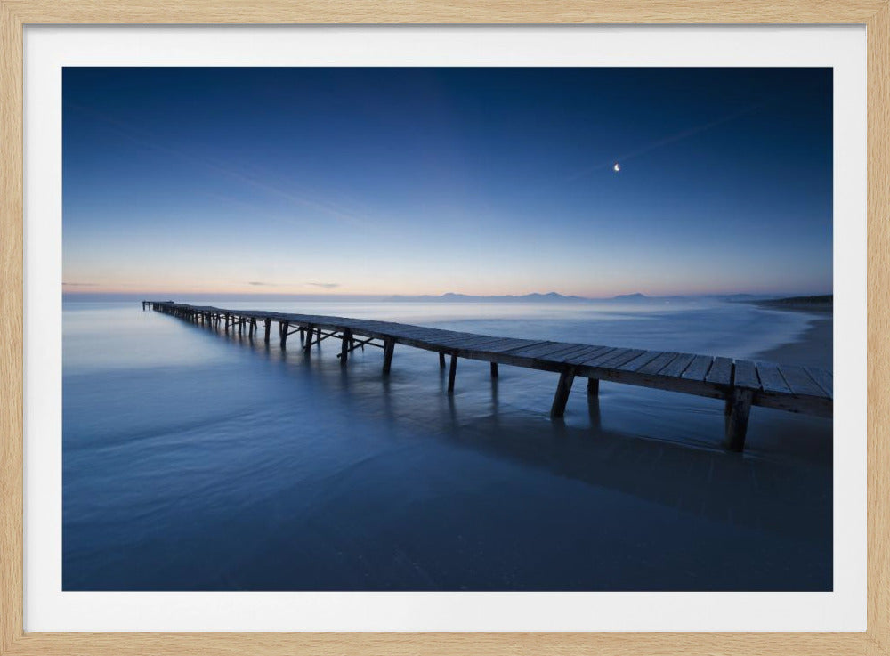 Blue Jetty | Poster