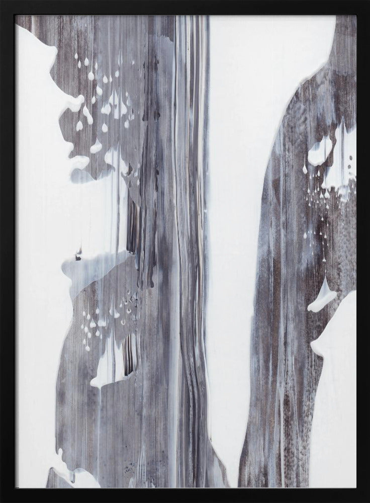 Textures And Fluid Brushstrokes | Poster