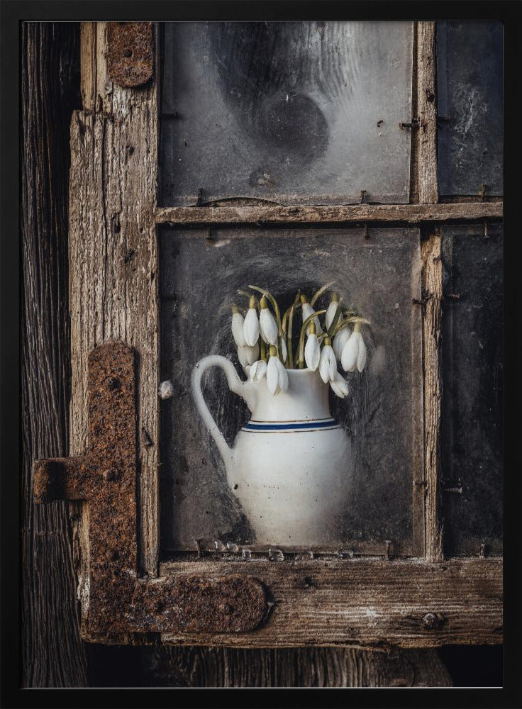 Spring flowers in the window | Poster