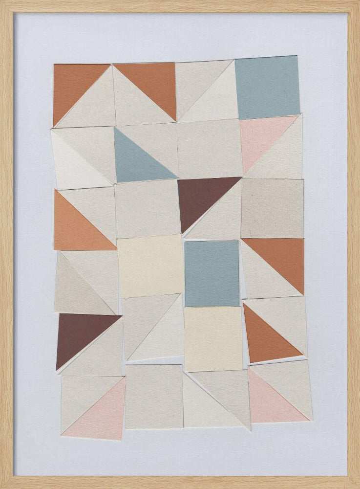Pastel Geometrics | Poster