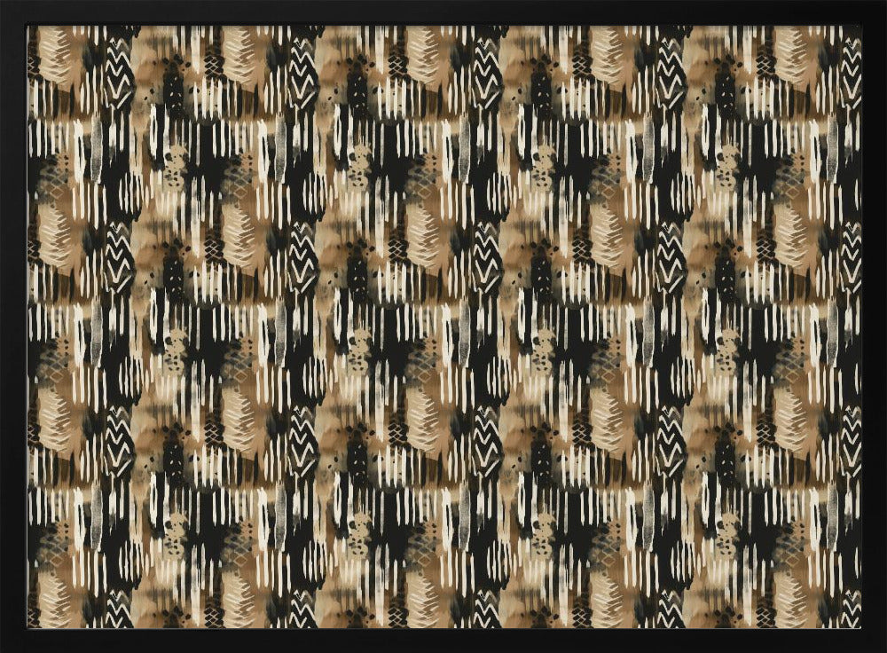 Rhythmic Earth Tones | Poster