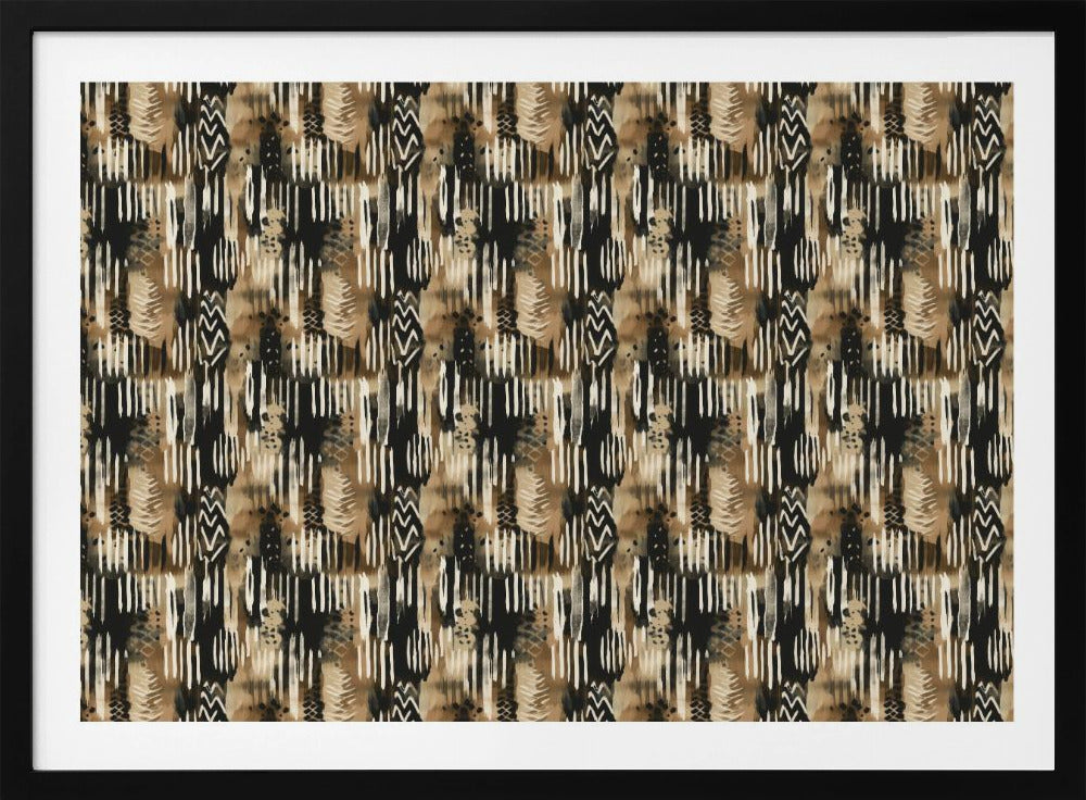 Rhythmic Earth Tones | Poster