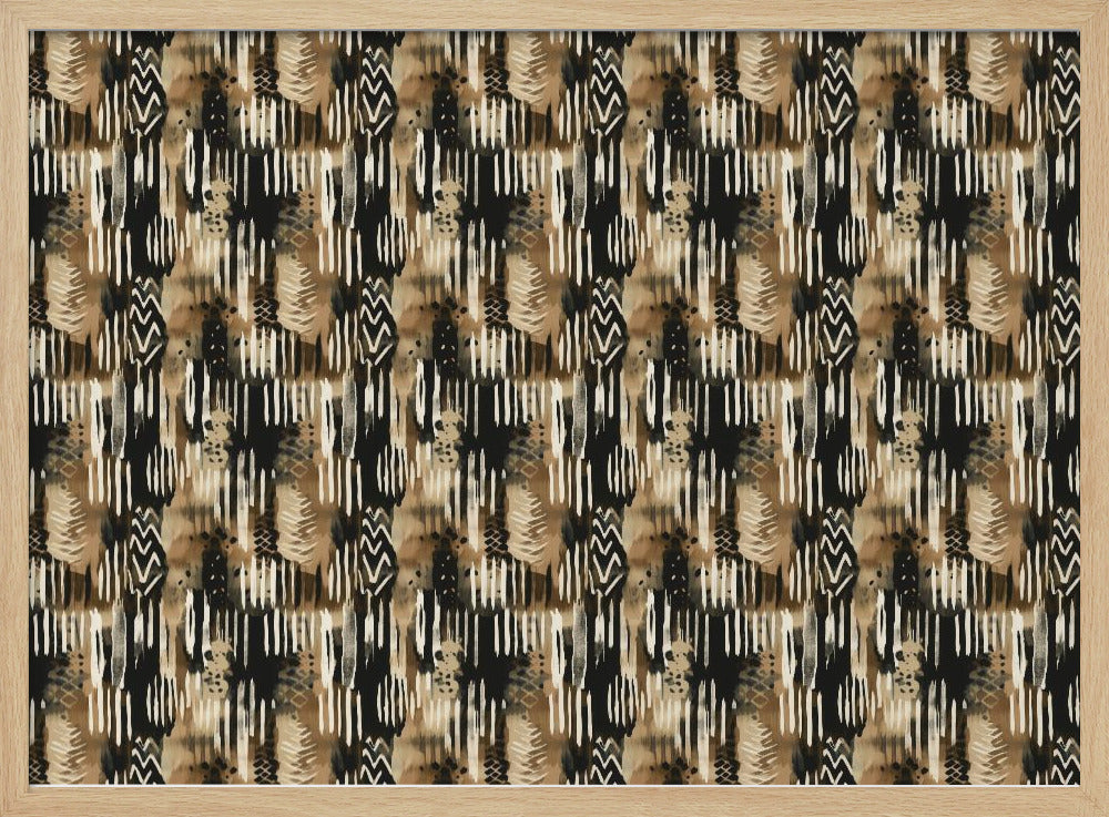 Rhythmic Earth Tones | Poster