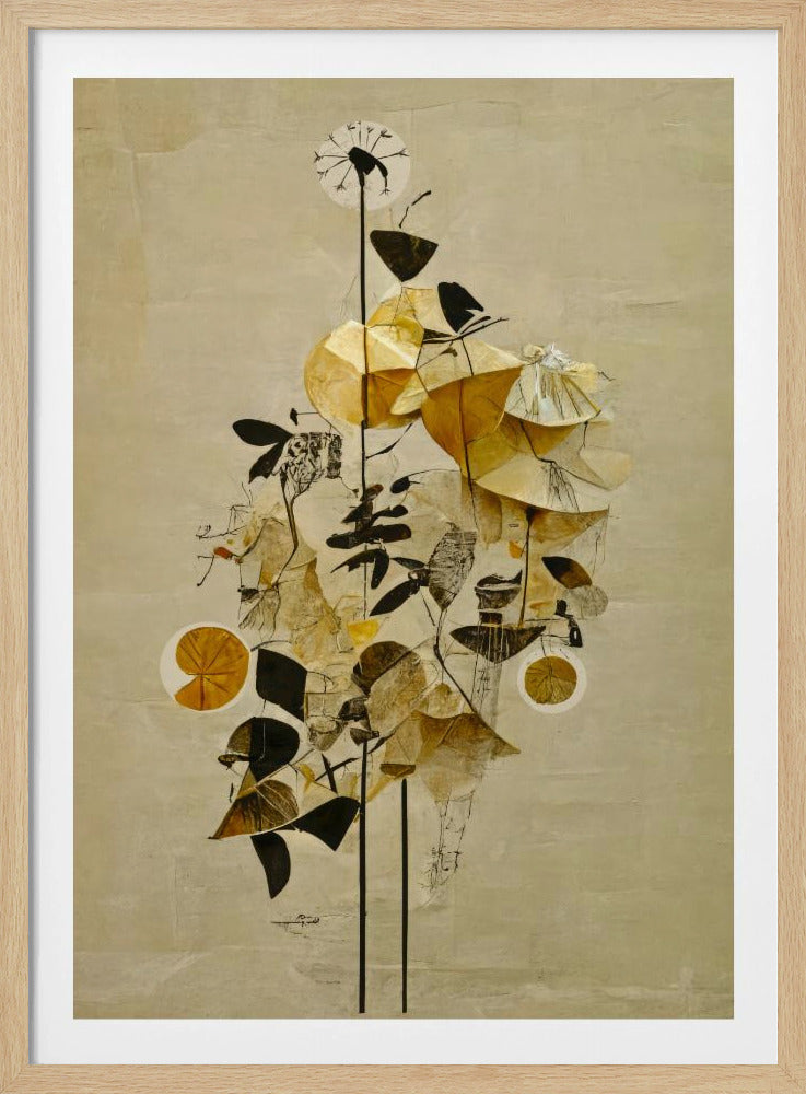 Golden Blossoms | Poster
