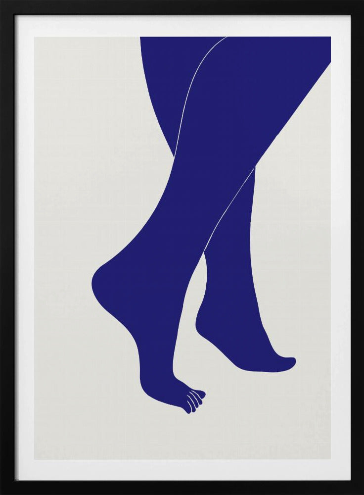 Tip Toe Blue | Poster