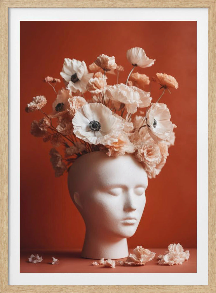 Floral Contemplation | Poster