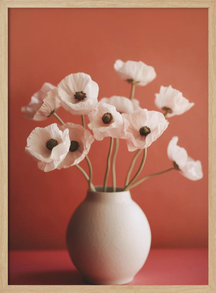 Poppies in Porcelain | Poster