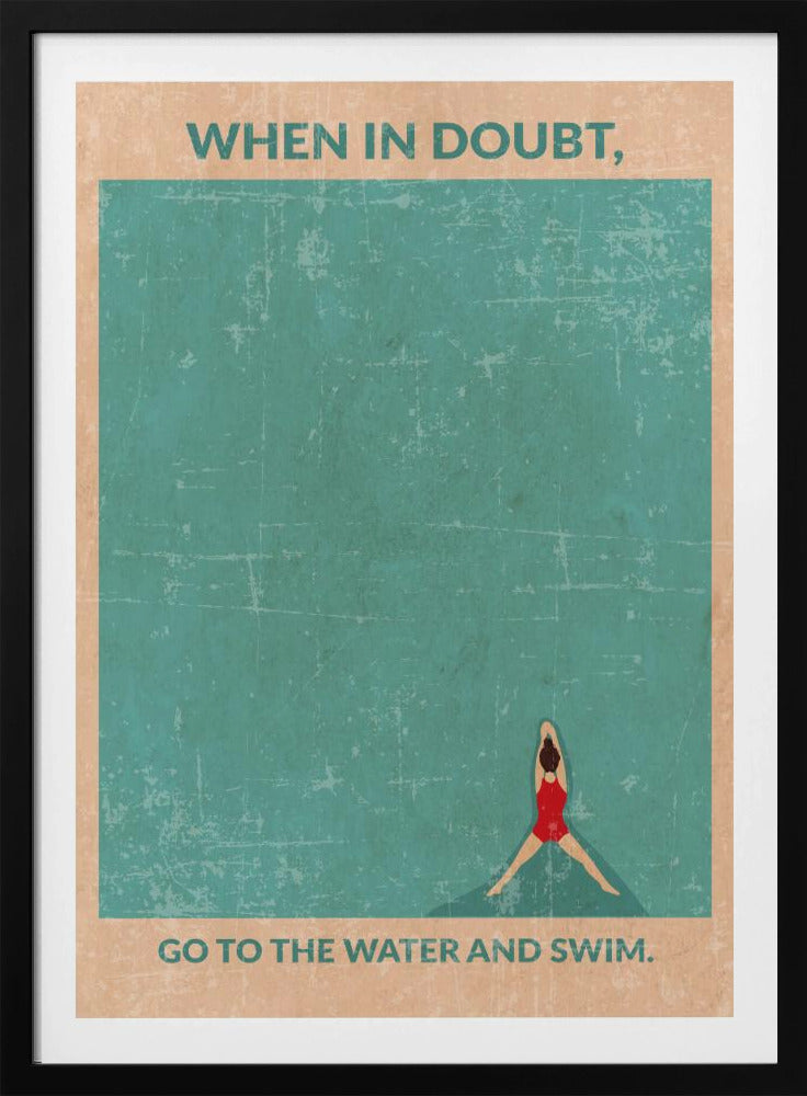 Open Water Standard Wall Art | Poster