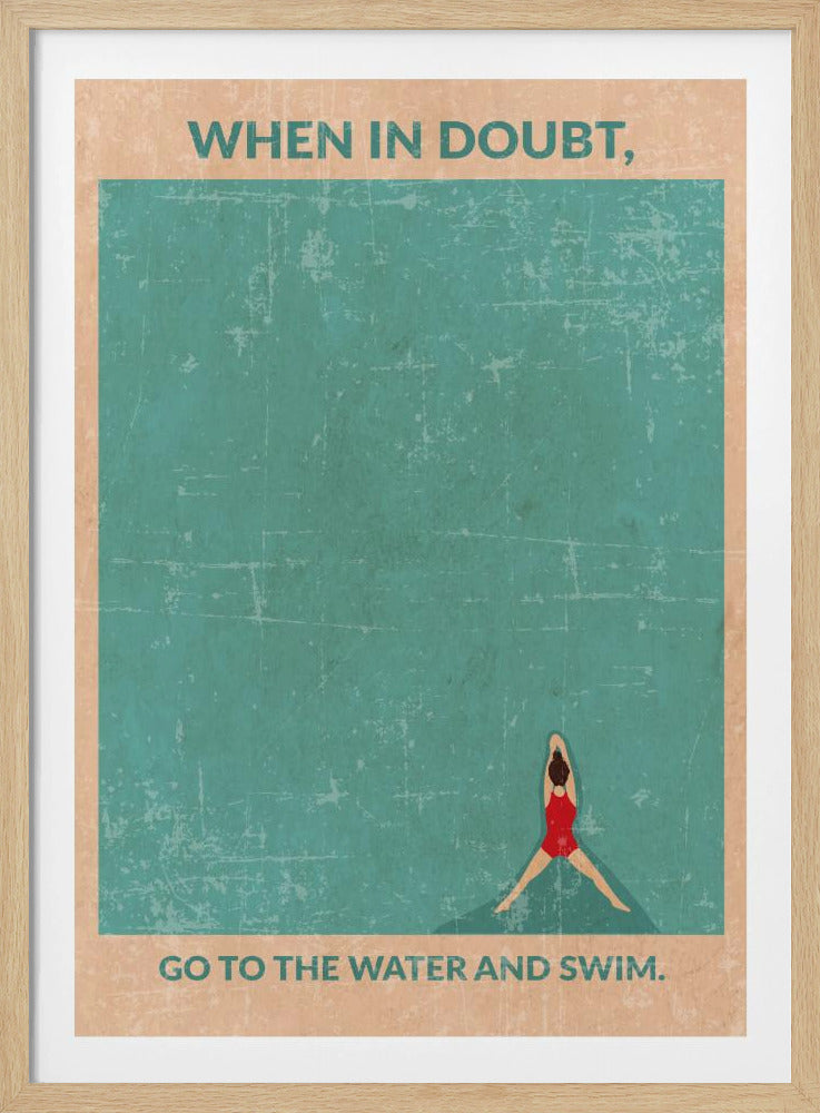 Open Water Standard Wall Art | Poster
