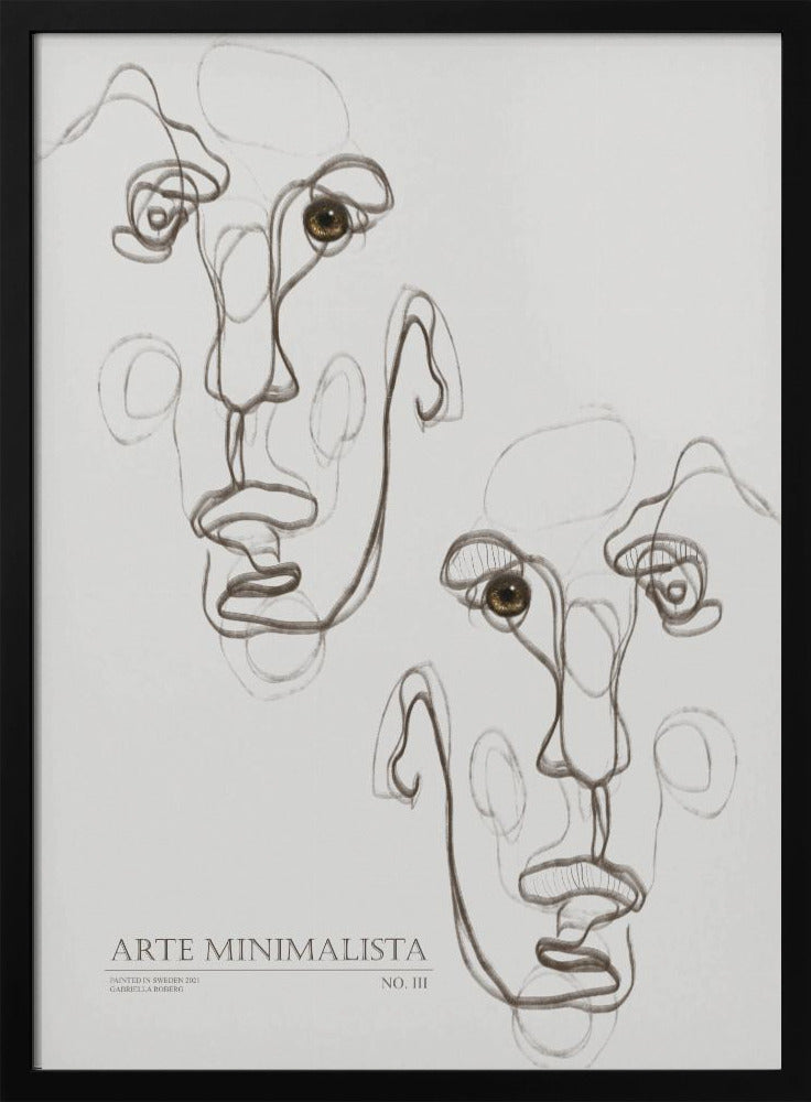 Arte Minimalista No 3 | Poster