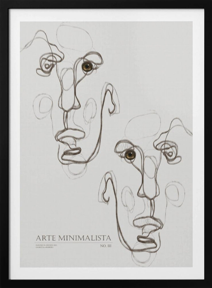 Arte Minimalista No 3 | Poster