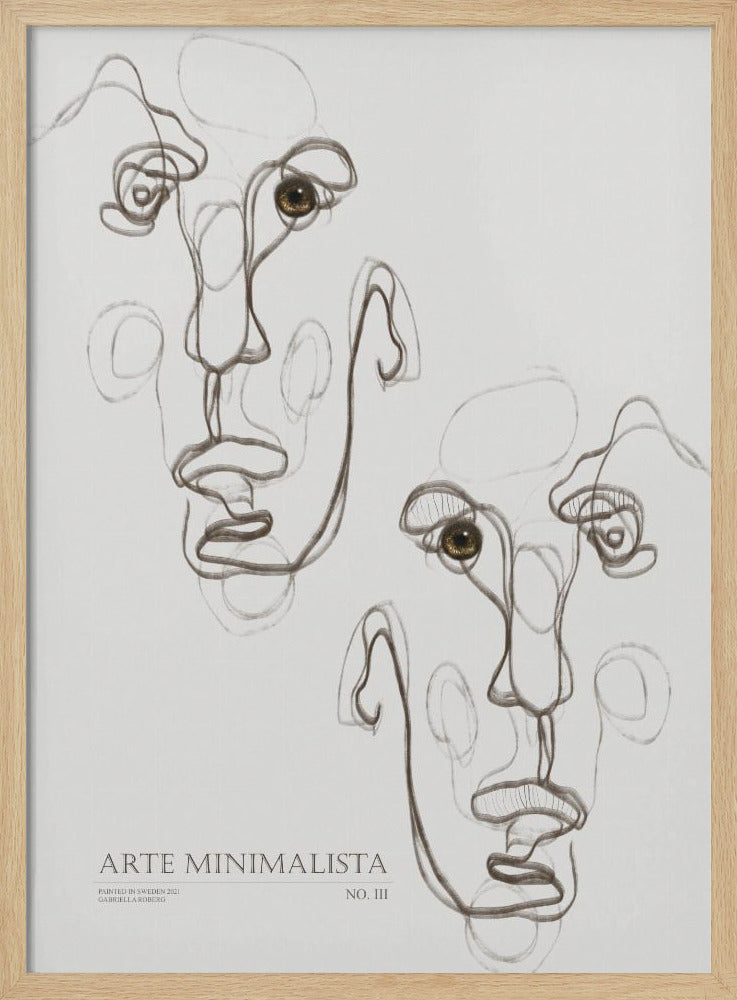 Arte Minimalista No 3 | Poster