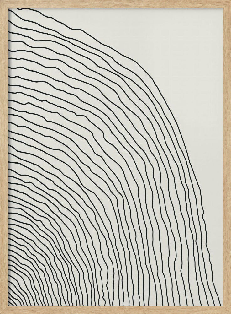 Boho Lines Series #7 | Poster