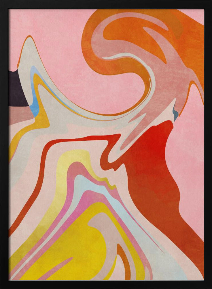Organic Bauhaus Waved2 | Poster