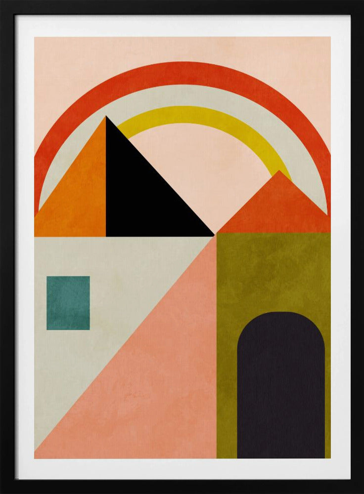 Playing Around Shapes | Poster