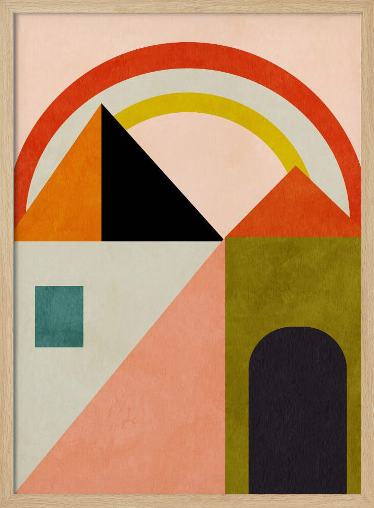 Playing Around Shapes | Poster