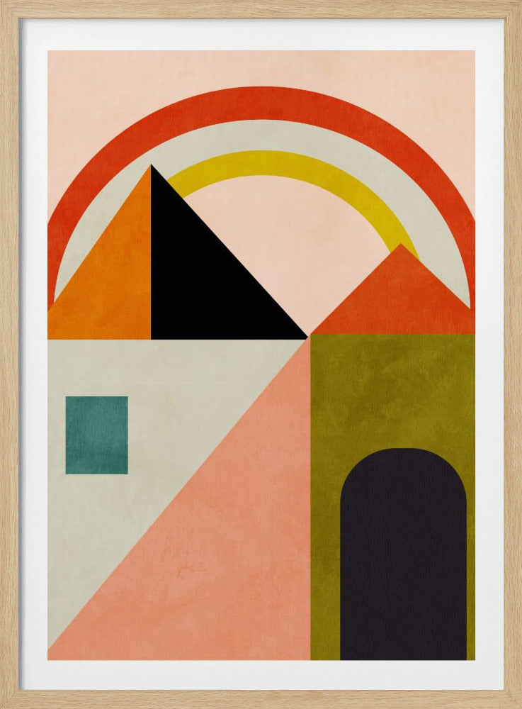 Playing Around Shapes | Poster