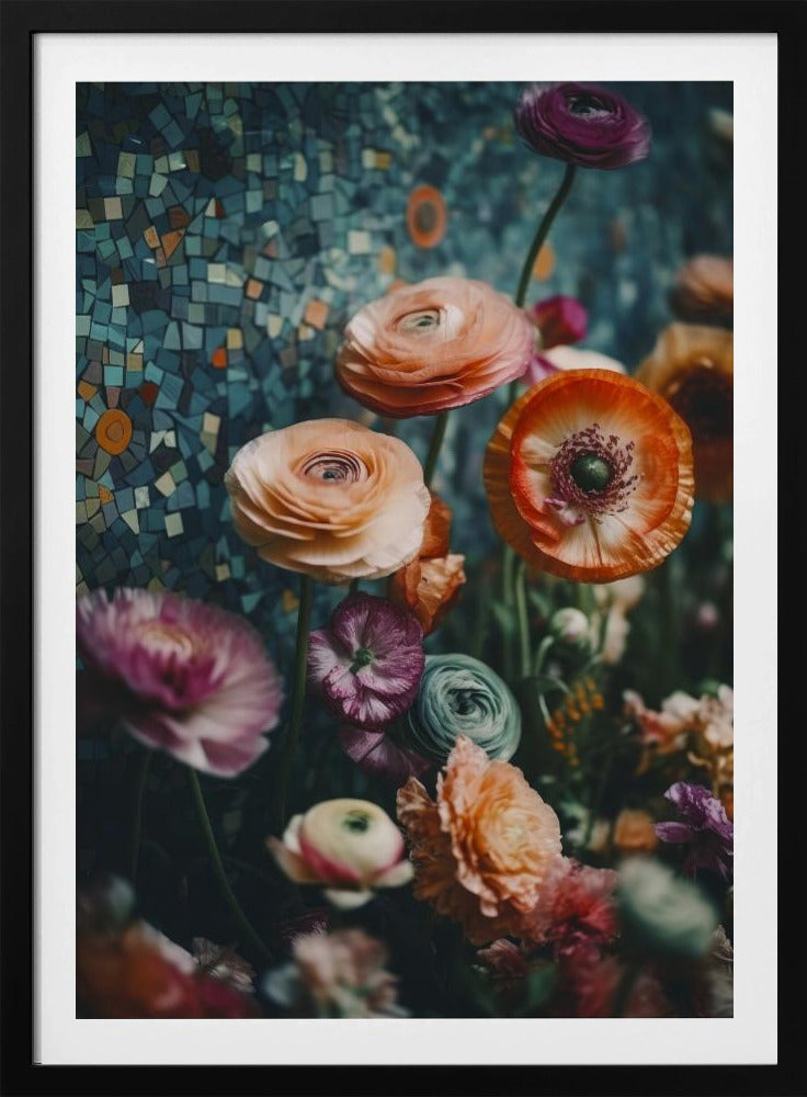 Mosaic Blooming | Poster
