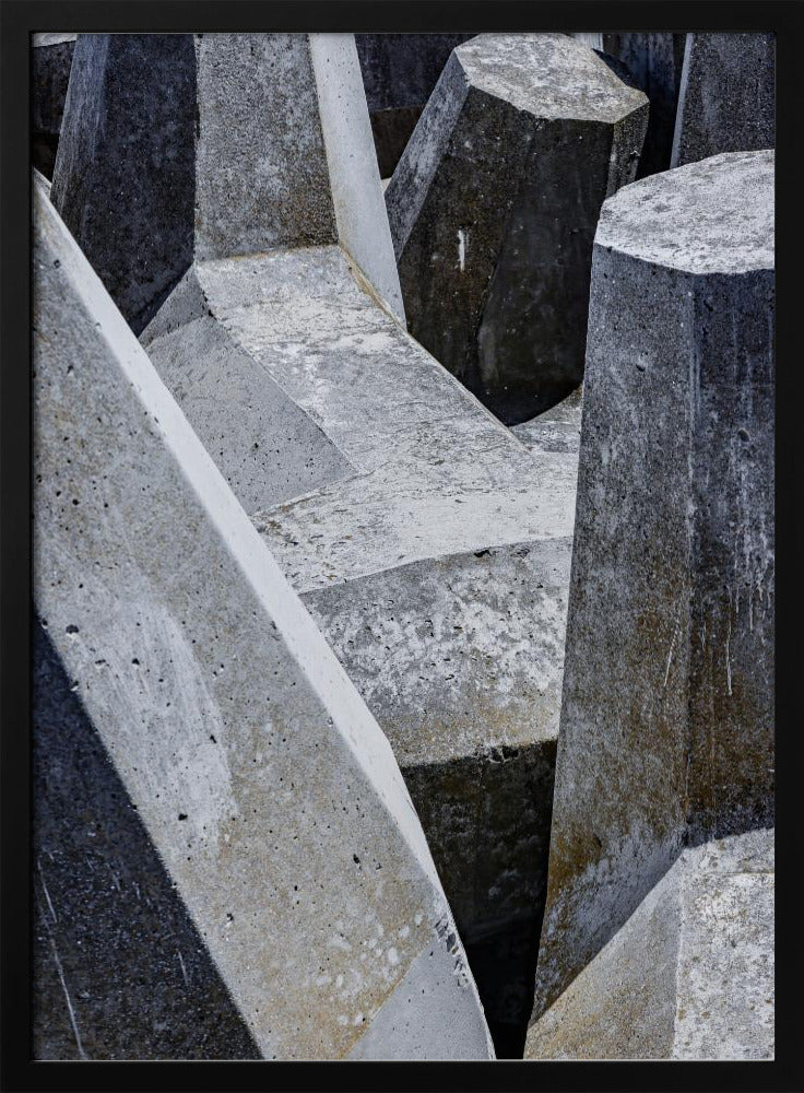 Concrete Forms Maze | Poster