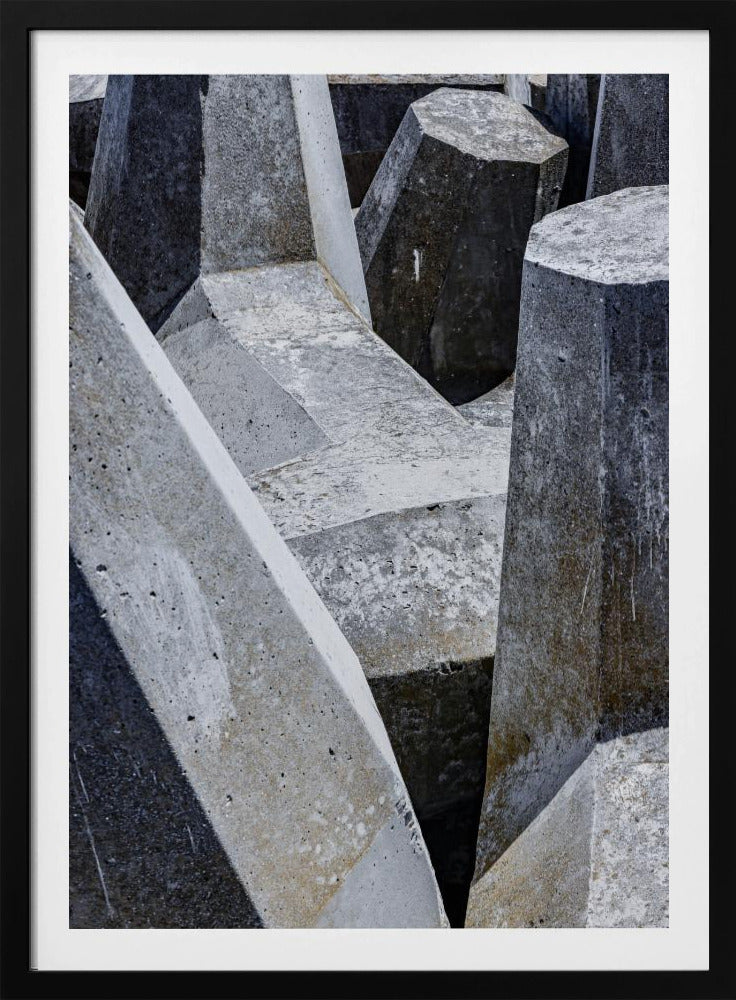 Concrete Forms Maze | Poster
