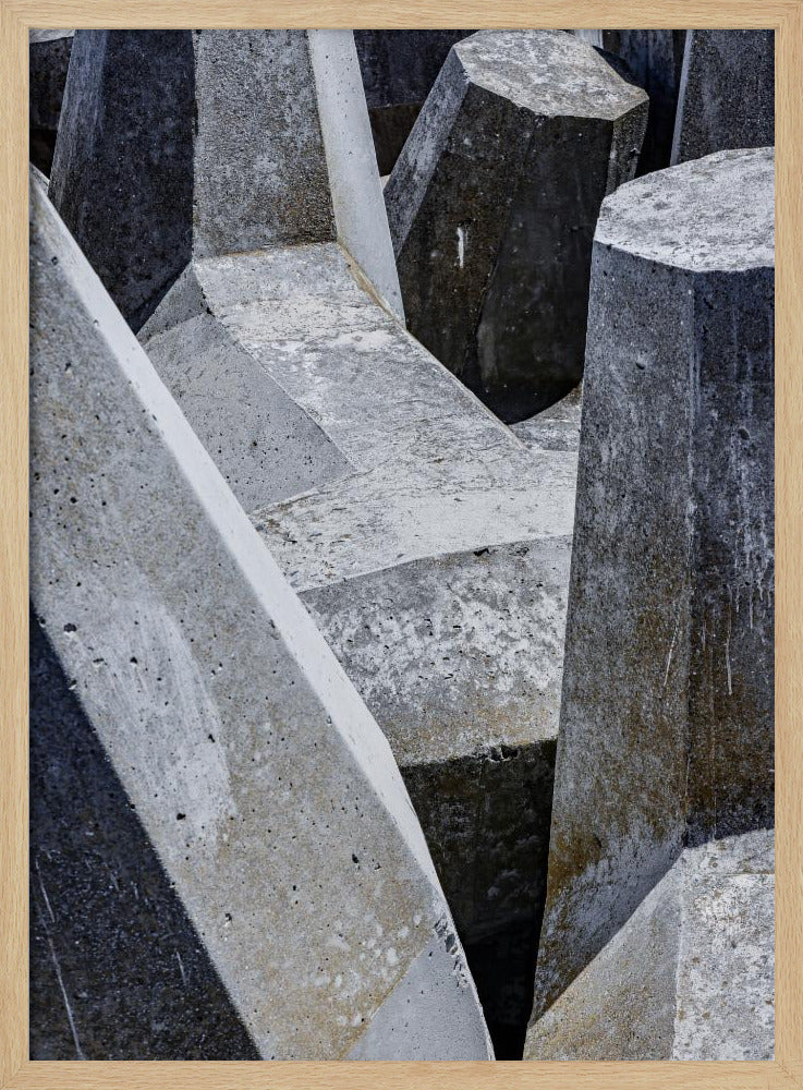 Concrete Forms Maze | Poster