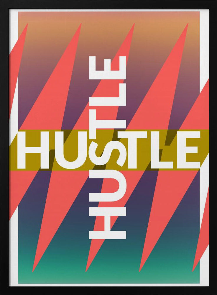 Colorful Hustle Vibes | Poster