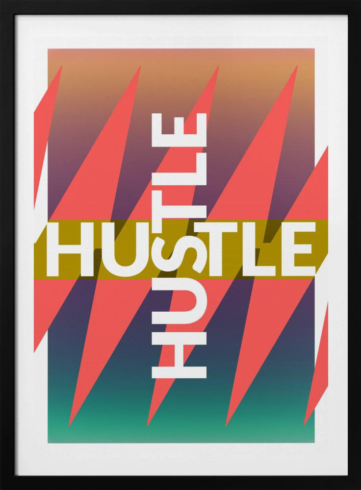 Colorful Hustle Vibes | Poster
