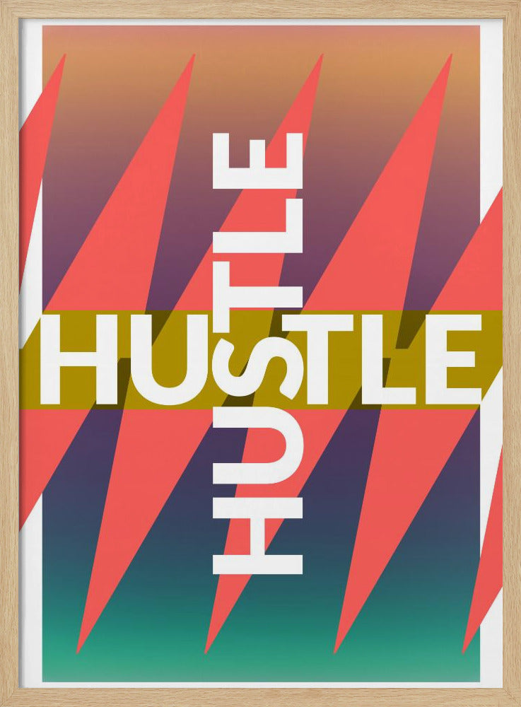 Colorful Hustle Vibes | Poster