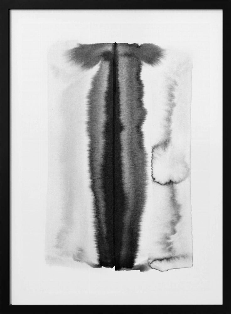 Monochrome Cascade | Poster