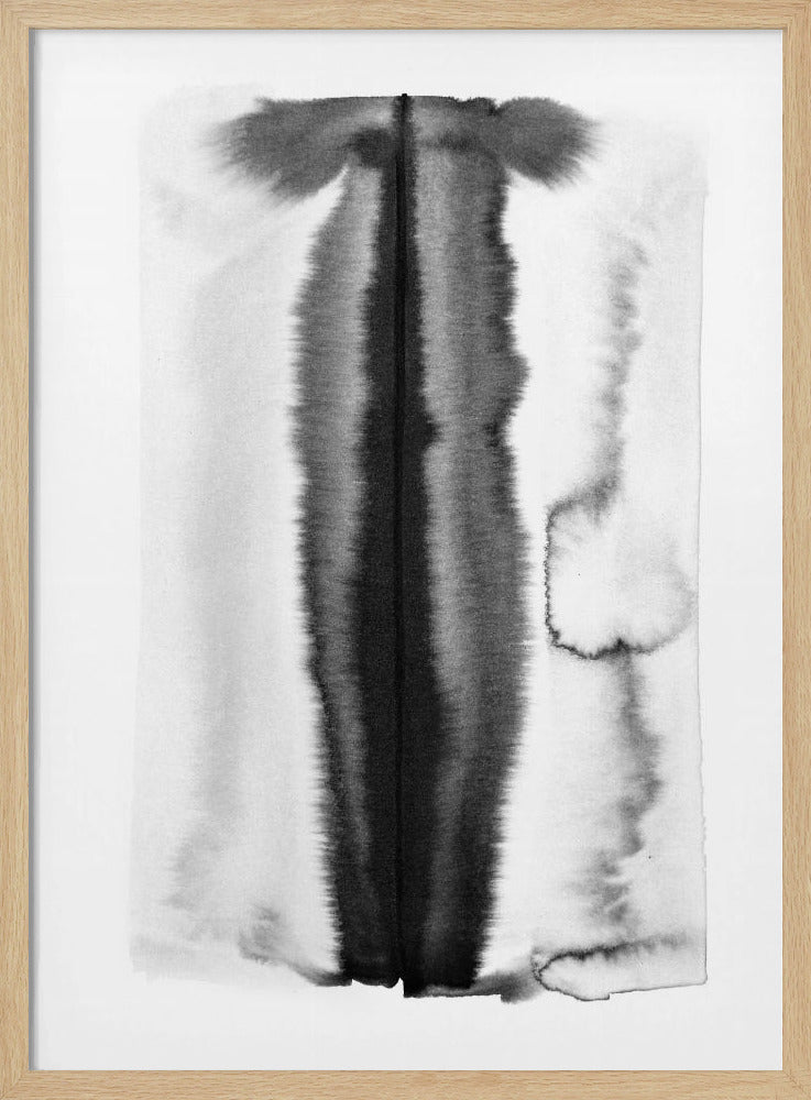 Monochrome Cascade | Poster