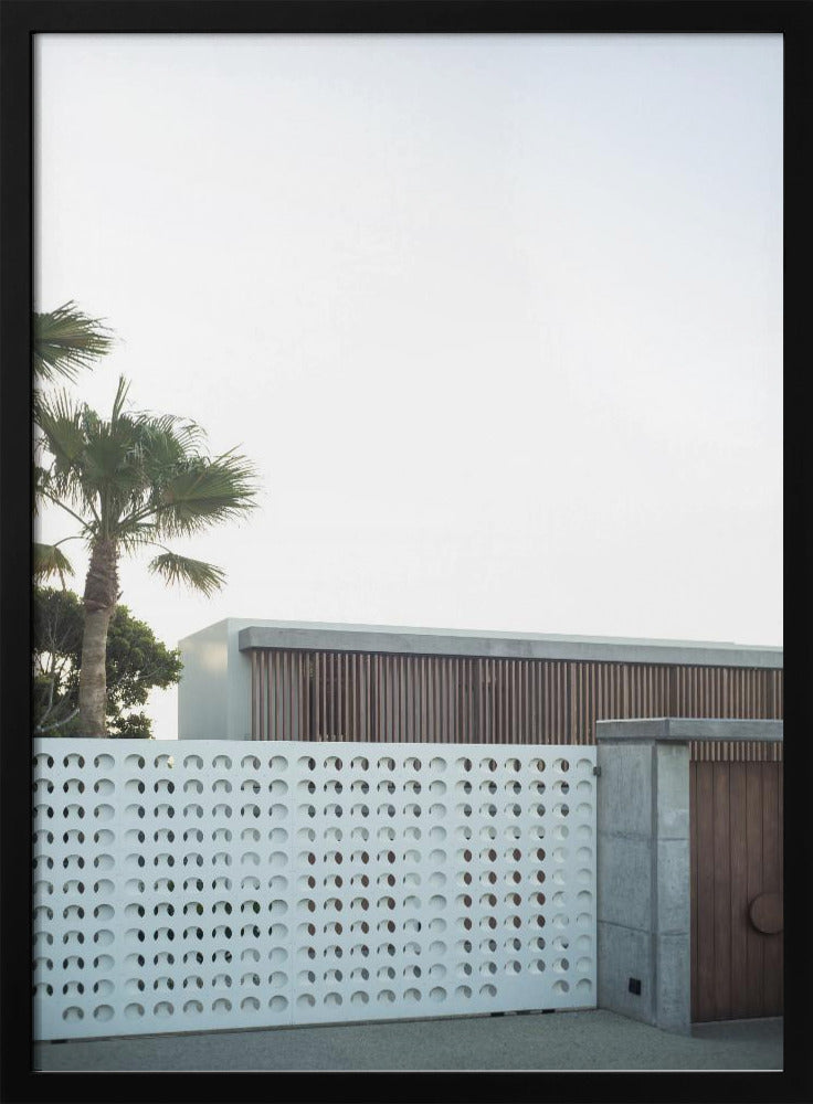 Modern Oasis View | Poster