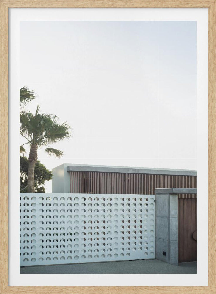 Modern Oasis View | Poster