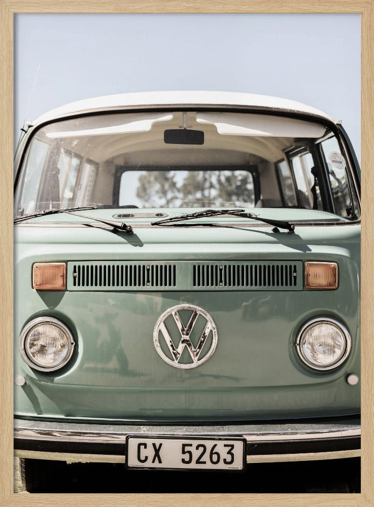 Classic Design In Soft Green Tones Cars | Poster