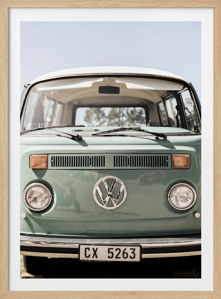 Classic Design In Soft Green Tones Cars | Poster