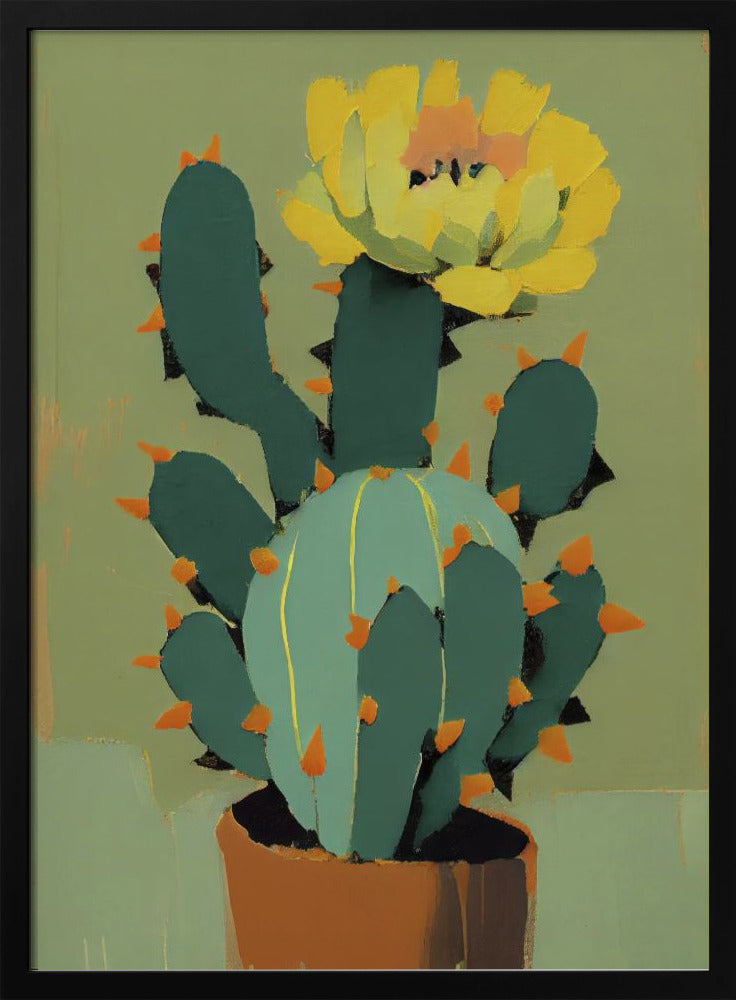 Blooming Cactus | Poster