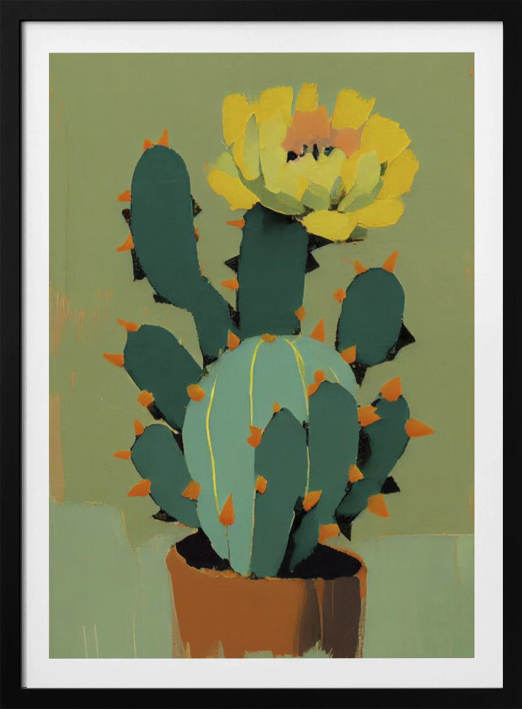 Blooming Cactus | Poster